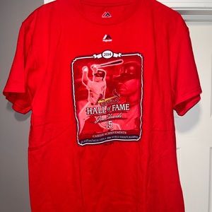 jim edmonds cardinals hall of fame t shirt. Size medium.